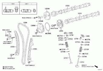 CAMRY/HYBRID AXVA70L-AEZDBV ASV70,AXVA70,AXVH7#,GSV70,MXVA71