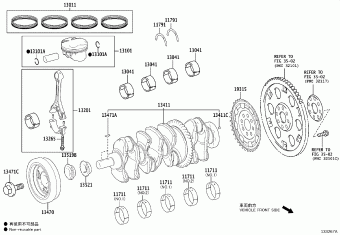 CAMRY/HYBRID AXVA70R-JEZGBT ASV7#,AXVA70,AXVH71,MXVA71