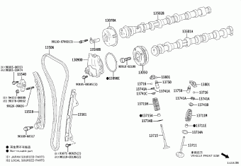 FRONT LANDER MXGA10L-CHXNHC MXGA10,MXGH10