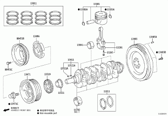 HILUX (DCB/SCB/XTR) GUN125L-DNFHXW GUN12#,135