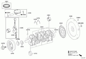 FRONT LANDER MXGH10L-CHXGBC MXGA10,MXGH10