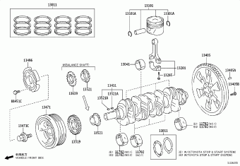FORTUNER (SUV) GUN155R-SETLXE GGN155,GUN15#,16#,TGN156,166
