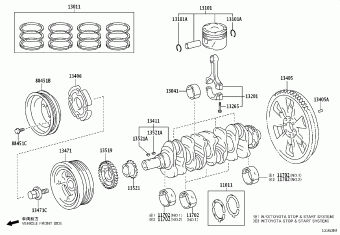 HILUX (DCB/SCB/XTR) GUN135L-DTTSXW GUN12#,135