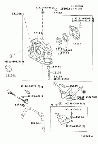 COROLLA AE101L-AEMDKA AE10#