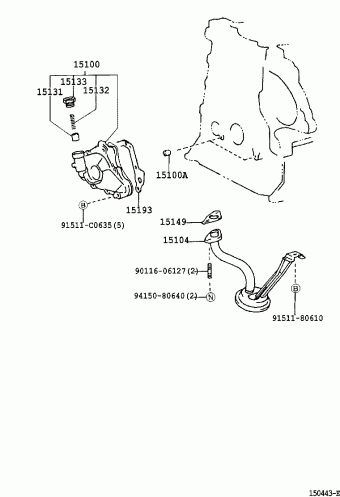 COROLLA SED/WG ZZE120L-AEMDKW CDE120,NDE120,ZZE12#