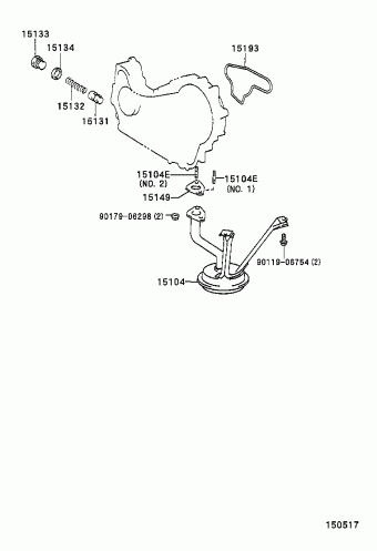 HILUX KDN145L-TRMDYW KDN1##,LN1##,RZN168,173