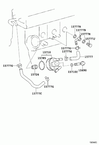 COROLLA VERSO CDE120L-FWMDYW CDE120,ZZE12#