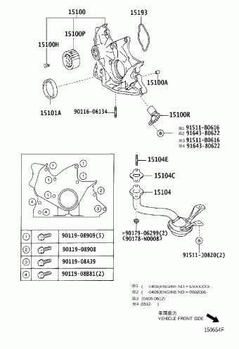 COROLLA SED/WG CDE120L-DWMDYW CDE120,NDE120,ZZE12#