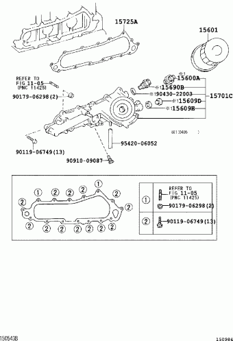 HILUX KDN145L-TRMDYW KDN1##,LN1##,RZN168,173