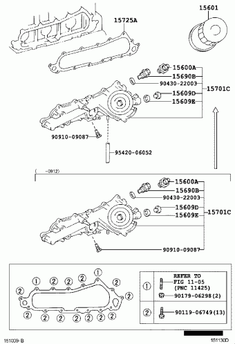 HIACE/HIACE S.B.V KLH18L-SBMRHW KLH1#,2#,LXH1#,2#,RCH1#,2#