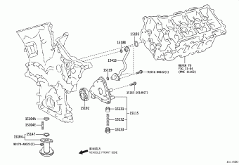 TACOMA GRN245L-PRADKA GRN2##,3##,TRN2##