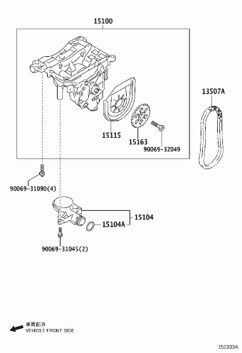 AVENSIS WWT270R-AEFEYW ADT27#,WWT27#,ZRT27#