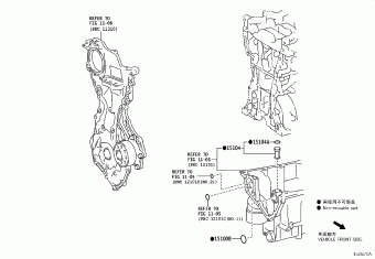 YARIS/HYBRID NSP131L-CHFNBW KSP130,NHP130,NLP130,NSP13#