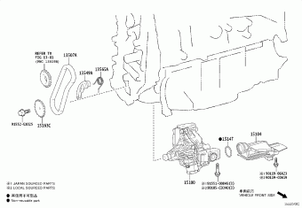 AVALON MXXH50L-JEXBBC AXXA50,AXXH5#,MXXA50,MXXH50
