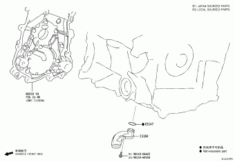 YARIS MXPA11L-BHFNBW KSP211,MXPA11,MXPH1#