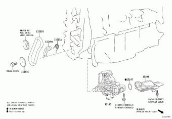 FRONT LANDER MXGA10L-CHXNHC MXGA10,MXGH10