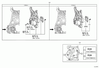 HILUX GUN125L-DGTSXF GGN125,GUN1##,LAN125,TGN1##