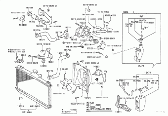 COROLLA SED/CP/WG AE101L-AEMDKB AE10#,CE100,EE10#