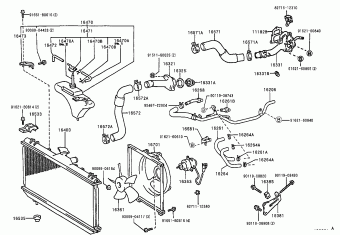 COROLLA HB/LB CE110L-AGMDEW 01.1998