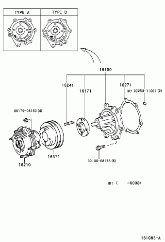 HILUX/4RUNNER (4WD) LN106R-TRMRSQ3 09.1996
