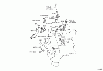 HILUX KDN145L-TRMDYW KDN1##,LN1##,RZN168,173
