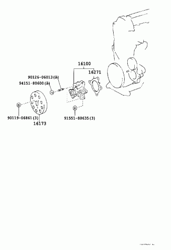 YARIS/ECHO VERSO NLP20L-CHMNXW NCP2#,NLP2#