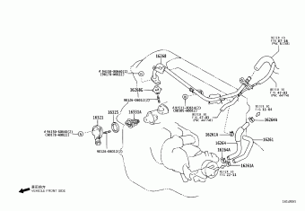 COROLLA SED/WG ZZE121L-DEMDKW CDE120,NDE120,ZZE12#