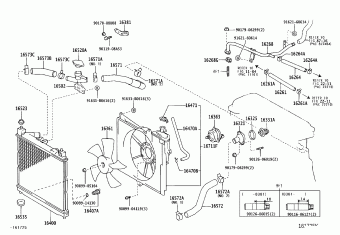 YARIS/ECHO VERSO NCP20L-CHPGKW NCP2#,NLP2#