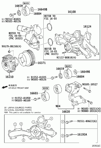 TACOMA GRN245L-PRADKA GRN2##,3##,TRN2##