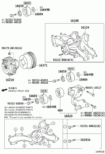 TACOMA GRN245L-PRFDKA GRN2##,3##,TRN2##