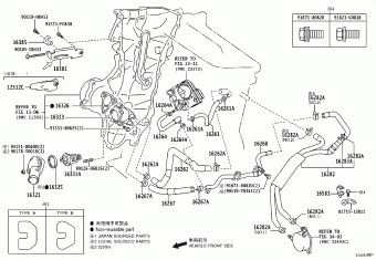 COROLLA/ALTIS ZRE171R-GEXGKZ NDE170,NZE170,ZRE17#,ZZE172