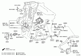 AVENSIS ZRT272L-AEXEPW ADT27#,WWT27#,ZRT27#