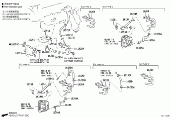 HILUX GUN125L-DGTSXF GGN125,GUN1##,LAN125,TGN1##