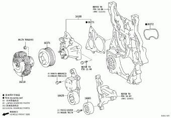 HILUX (DCB/SCB/XTR) GUN125L-DNFHXW GUN12#,135
