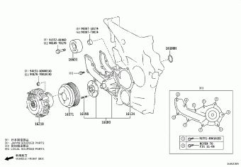 FORTUNER (SUV) TGN166L-SGTHKF GGN155,GUN15#,16#,TGN156,TGN166