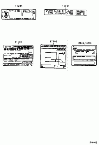 COROLLA SED AE101L-DEHDKA AE10#