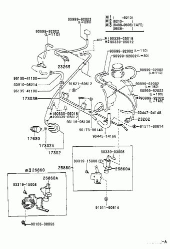 COROLLA AE101L-AEMDKA AE10#