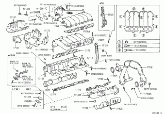 TACOMA VZN170L-CRMDKAB RZN161,171,VZN160,170