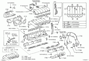 TACOMA VZN195L-PRPDKAB RZN140,150,19#,VZN150,195