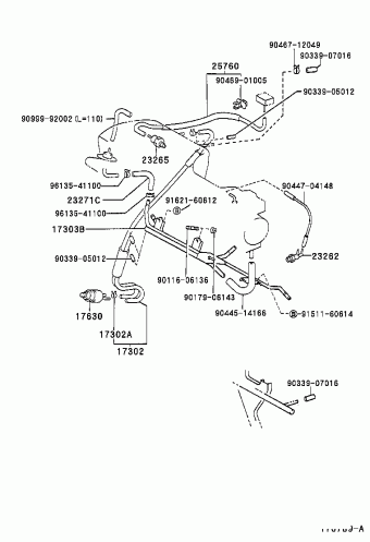 COROLLA SED/WG AE111L-AEMDK AE11#,CE110,EE11#,ZZE11#