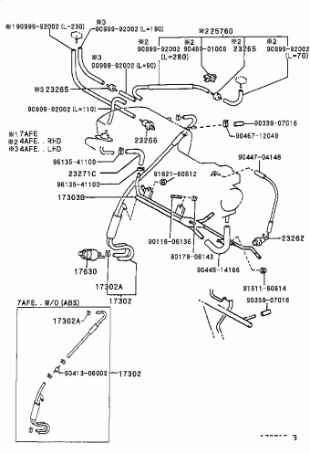 COROLLA SED/WG AE111L-AWMDKW 02.1998