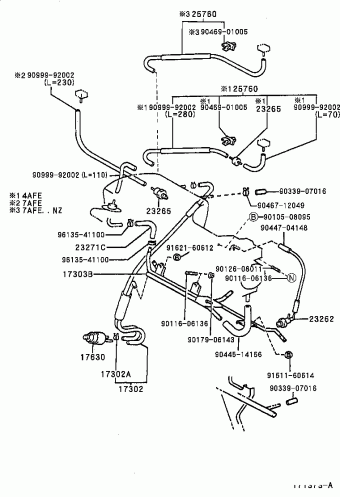 COROLLA LB AE111R-ALPDKQ AE11#,EE110