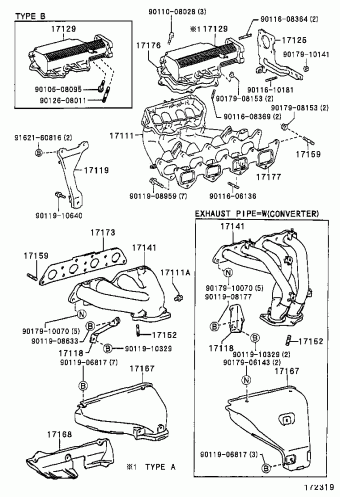 COROLLA SED/WG AE112L-AEMNKV AE11#,CE110,EE11#,ZZE11#