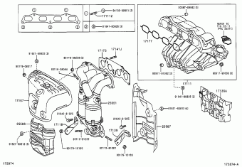 PICNIC/AVENSIS VERSO ACM20L-ARMDKW ACM20,CLM20