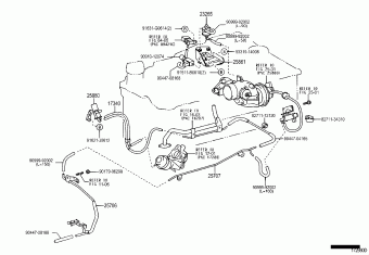 HILUX KDN145L-TRMDYW KDN1##,LN1##,RZN168,173