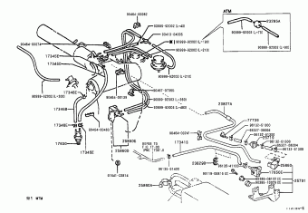 TACOMA RZN171L-CRMDKAB RZN161,171,VZN160,170