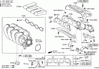 AVENSIS ZZT251L-ALMEKW ADT25#,AZT25#,CDT250,ZZT25#