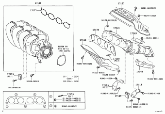 COROLLA SED/WG ZZE120L-AEMDKW CDE120,NDE120,ZZE12#