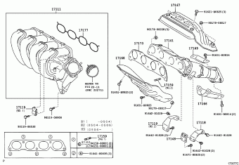 COROLLA SED/WG ZZE121L-AEPNKW CDE120,NDE120,ZZE12#
