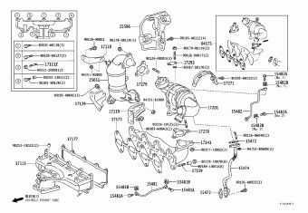 COROLLA VERSO AUR10L-GWFDYW AUR10,CUR10,ZNR1#